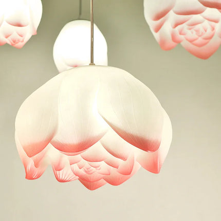 Suspension en verre forme lotus pour décoration intérieure — LZ4X9P2
