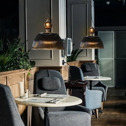 Suspension nordique en verre pour restaurant et chambre moderne — LZ4X9P