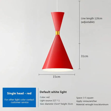 Suspension nordique en aluminium à trois têtes — LZ4X9P