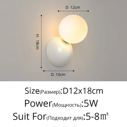 Applique murale de chevet couleur crème à vent — LZ4P9XQ