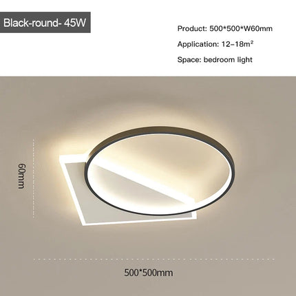 Lustre LED moderne et simple pour décoration maison Tondi — LZ4P9XJ