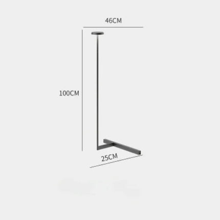 Lampadaire LED au design créatif pour décoration moderne — LZ4X9T