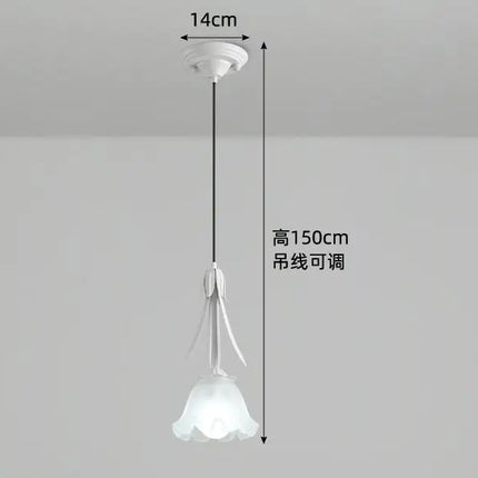 Lustre suspension LED à 3 têtes en verre blanc laiteux — LZ4X9J