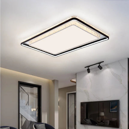 Plafonnier LED en cristal au design moderne pour intérieur élégant — LZ4X9T2
