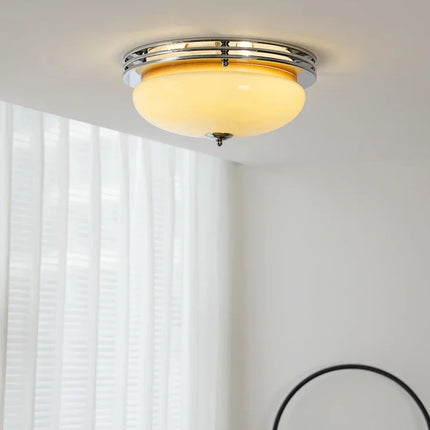 Plafonnier rétro médiéval en verre pour éclairage intérieur — LZ4X9M