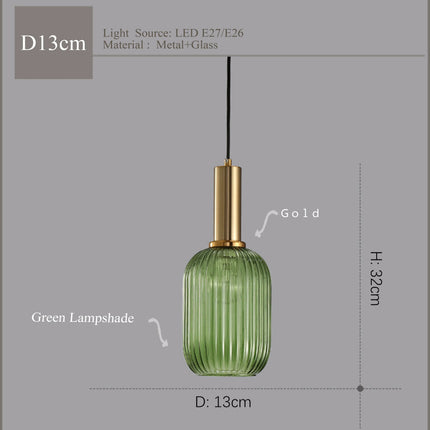 Lustre en verre lumineux pour décoration intérieure élégante — LZ4X9P