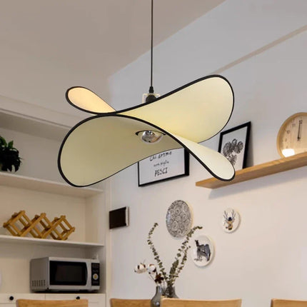 Lustre rétro en tissu style wabi-sabi pour intérieur — LZ4X9P2