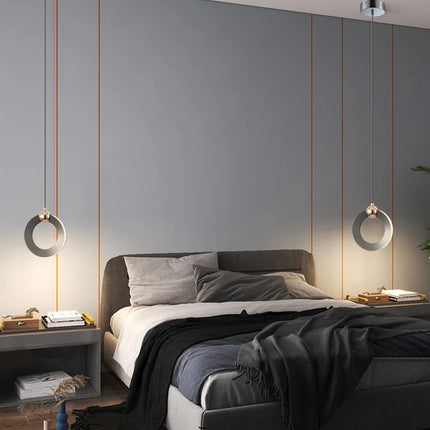 Lustre suspension minimaliste italien pour espaces élégants — LZ4X9Q2
