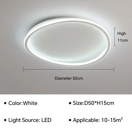 Plafonnier LED moderne pour salon, salle à manger et chambre — LZ4X9T2