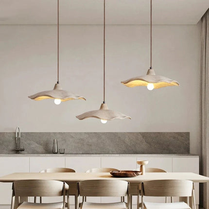 Suspension LED style loft en béton pour restaurant et bar — LZ4D9X1