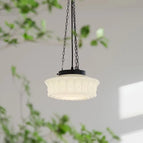 A verre beige / Blanc froid