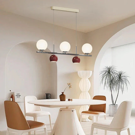 Suspension LED ronde pour table design moderne — LZ4X9Q2