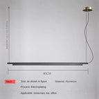 Noir-85cm / Blanc chaud