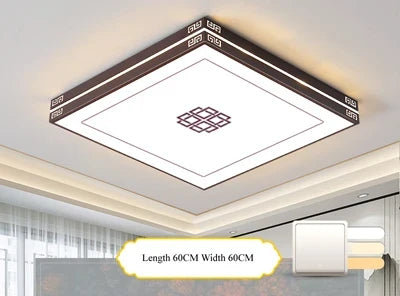 Lustre rectangulaire LED pour éclairage intérieur moderne — LZ4X9T2