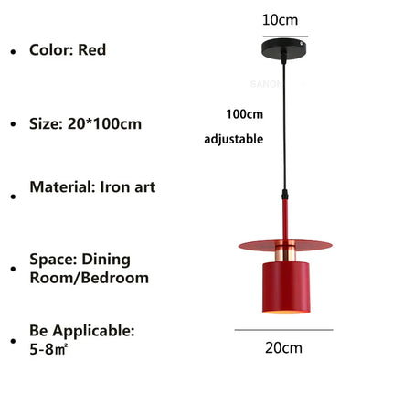 Suspension moderne E27 pour salon, salle à manger et chambre — LZ4X9T