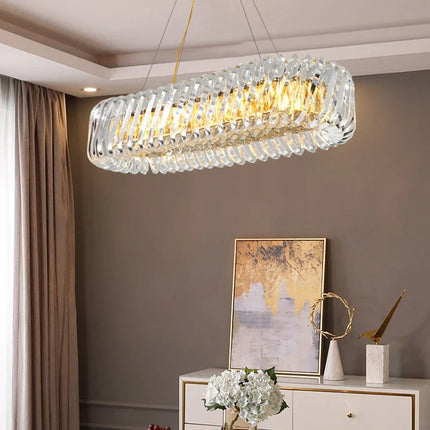 Lustre en cristal pour décoration intérieure élégante et moderne — LZ4X9P