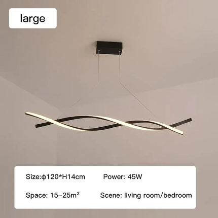 lustre moderne en verre pour éclairage intérieur