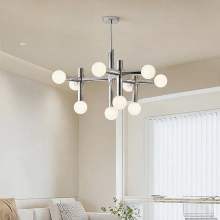 Lustre suspension design nordique en verre et métal — LZ4P9XQ