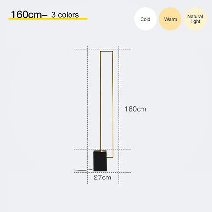 Lampadaire design minimaliste pour bureau et étude — LZ4X9P