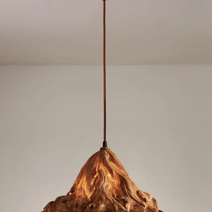 Suspension en résine style wabi-sabi zen vintage pour intérieur — LZ4X9T