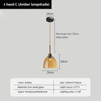 Ambre 20x18cm / Sans ampoule
