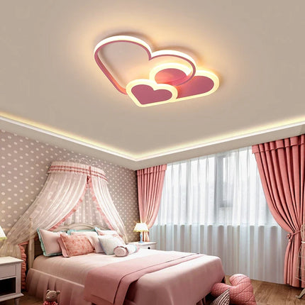 Plafonnier moderne en forme de cœur pour bureau et chambre d’enfant — LZ4QX9