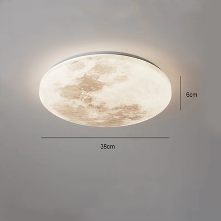 Plafonnier moderne au design minimaliste en forme de lune — LZ4X9P2