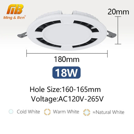 Spot LED encastrable dimmable pour éclairage intérieur polyvalent — LZ4X9P2