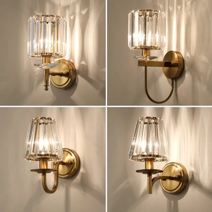 Applique murale en cristal au design élégant pour intérieur — LZ4X9P