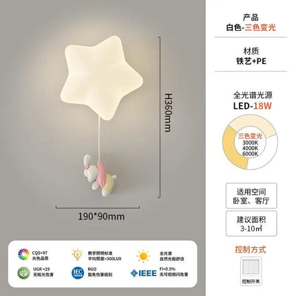 Plafonnier LED moderne avec abat-jour en coton décoratif — LZ4X7P9