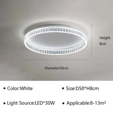 Plafonnier LED moderne pour décoration intérieure — LZ4X9M