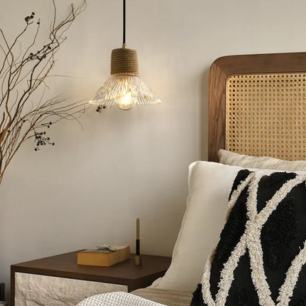 Lustre suspension nordique japonais à trois têtes design créatif — LZ4X9M