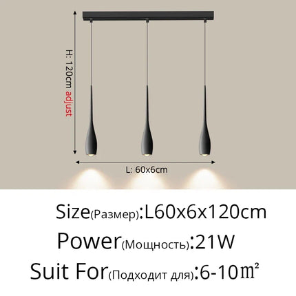 Lampe de chevet suspendue moderne pour lecture et étude — LZ4N7Q2F