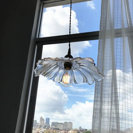 Lustre suspension nordique en laiton et verre pour restaurant — LZ4D9X