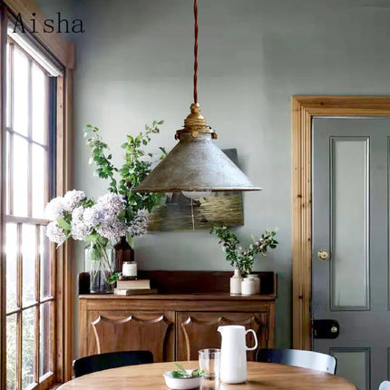 Suspension décorative en laiton effet rouille pour intérieur — LZ4X9Q