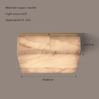 Carré 60cm / Bronze / Dimmable