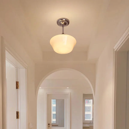 Plafonnier en verre style médiéval pour porche et balcon — LZ4D9XQ