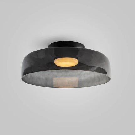Plafonnier design en verre pour éclairage intérieur polyvalent — LZ4X9M