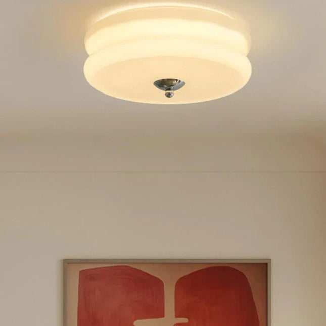 Lustre suspension en verre au style rétro vintage pour intérieur — LZ4X9M