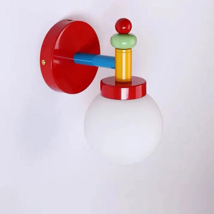 Applique murale rétro en forme de blocs de construction pour enfants — LZ4M9X2