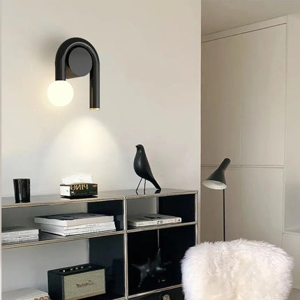 Applique murale en U anti-lumière bleue pour chevet minimaliste — LZ4X9M