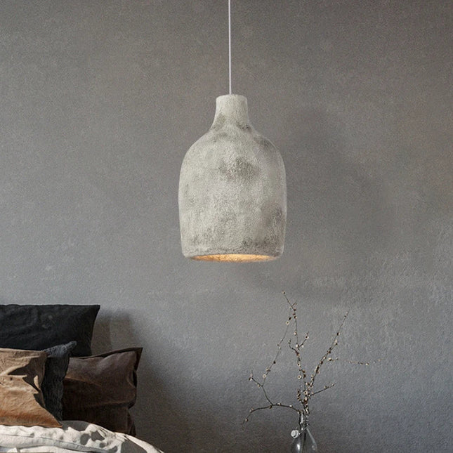 Suspension LED au design rétro nordique Wabi Sabi pour décoration — LZ4P9XQ