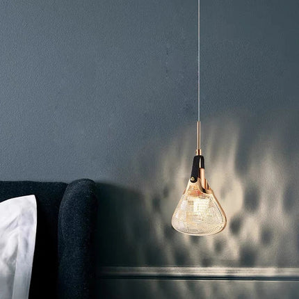 Lustre ovale en cristal avec éclairage LED nordique — LZ4P9X