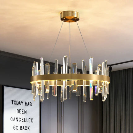Lustre LED en cristal au design moderne pour intérieur — LZ4P9XQ