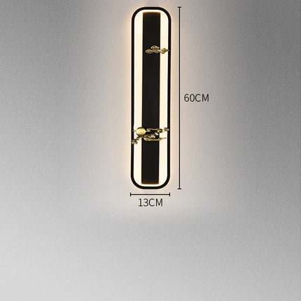 Applique murale en cuivre au design moderne pour intérieur élégant — LZ4P9XQ