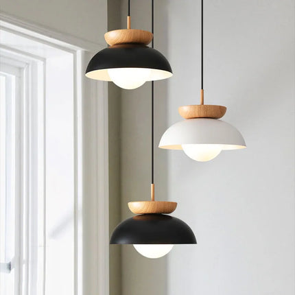 Suspension américaine en métal et bois pour restaurant — LZ4X9T