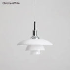 Chromé blanc / P28,5cm / Hors ampoule