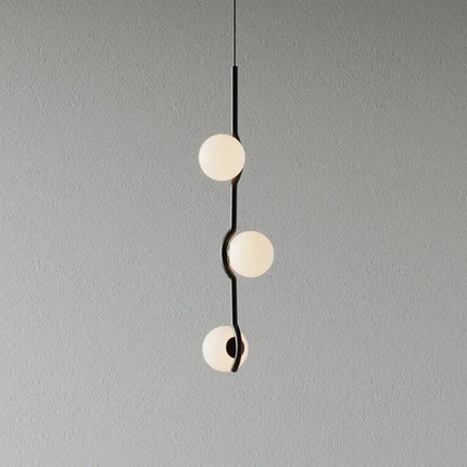 Lustre LED boule en verre style nordique pour intérieur — LZ4X9P2