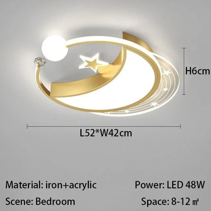 Plafonnier LED moderne style nordique pour décoration intérieure — LZ4X9T