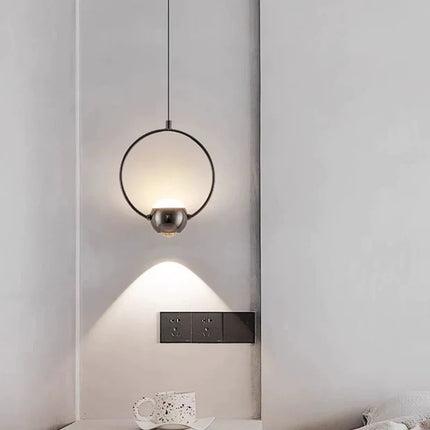 Lustre LED rotatif moderne lumière naturelle 4000K pour tous espaces — LZ7D9Q